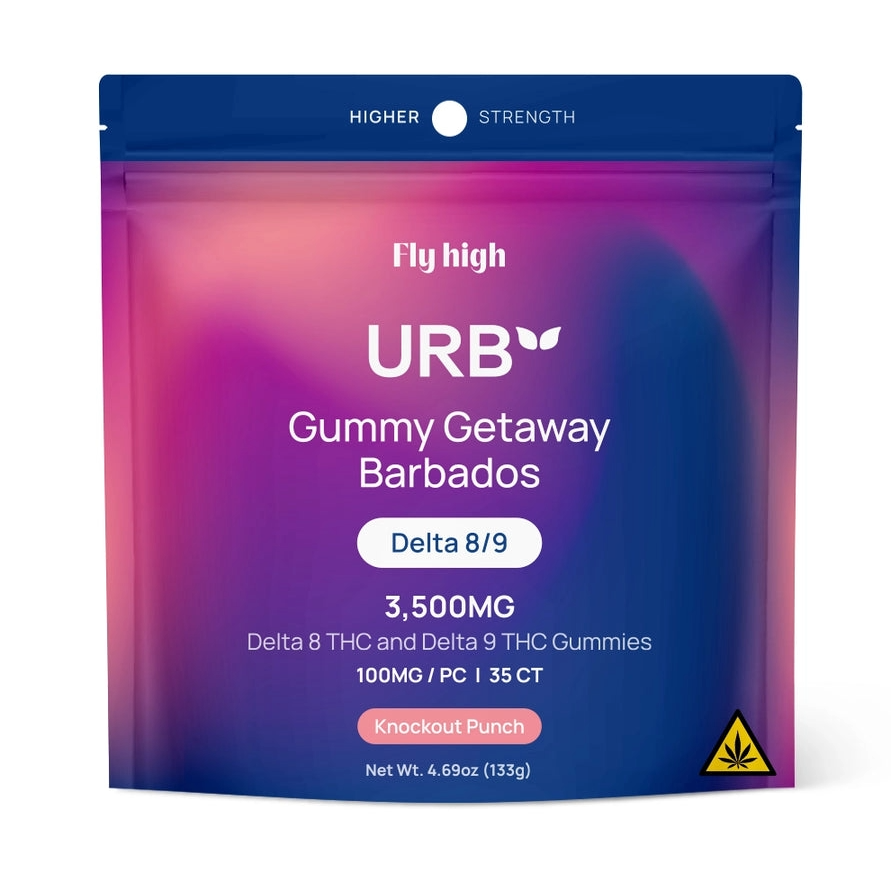 URB Gummies 100mgs Knockout Punch