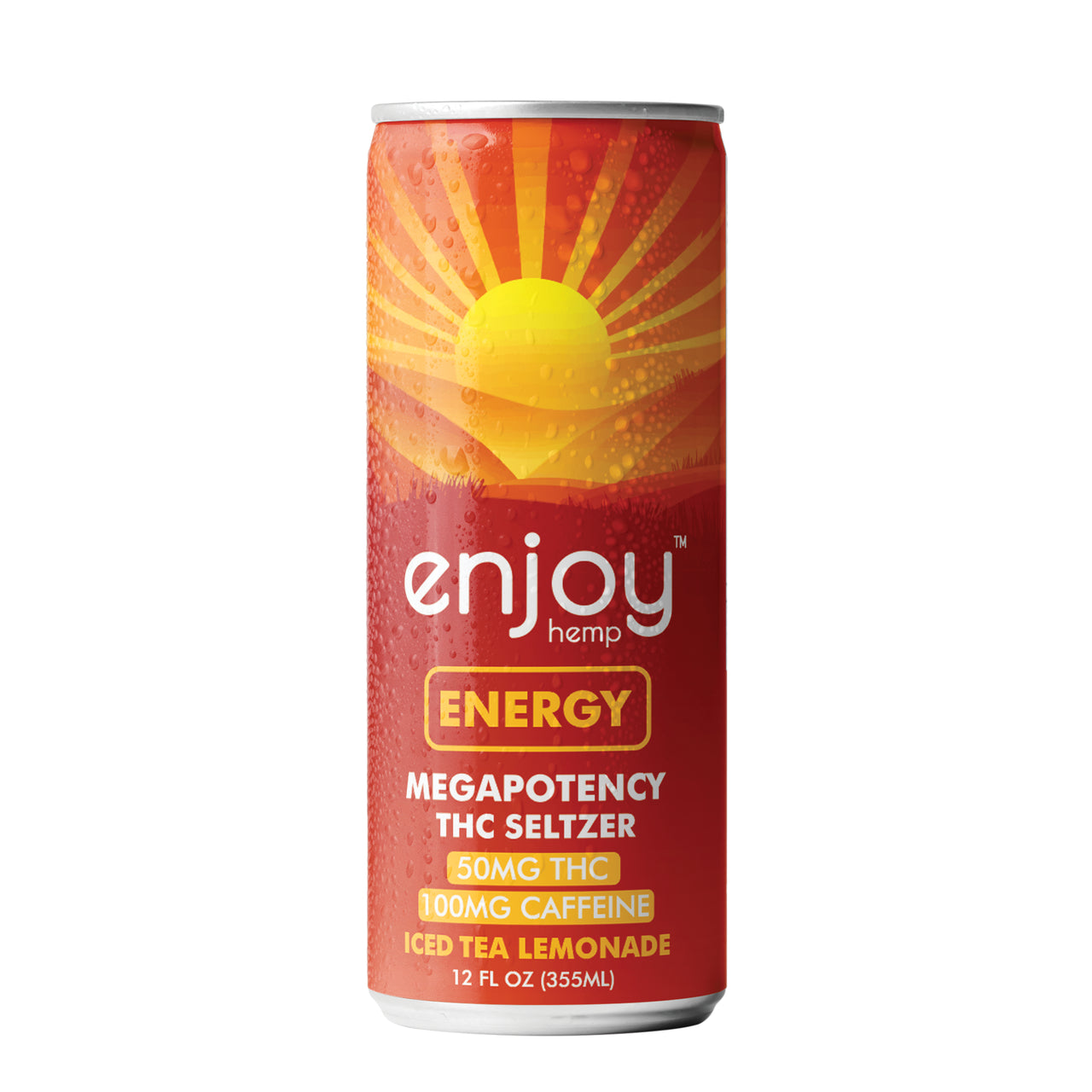 Enjoy Hemp Seltzer Energy 50MG THC/100MG Caffeine