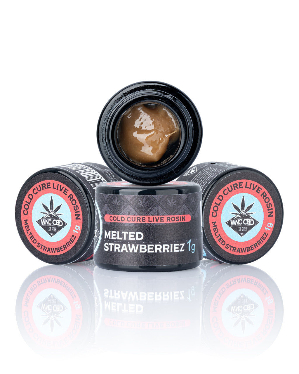 Melted Strawberries Cold Cure Live Rosin (83.900% THCa)