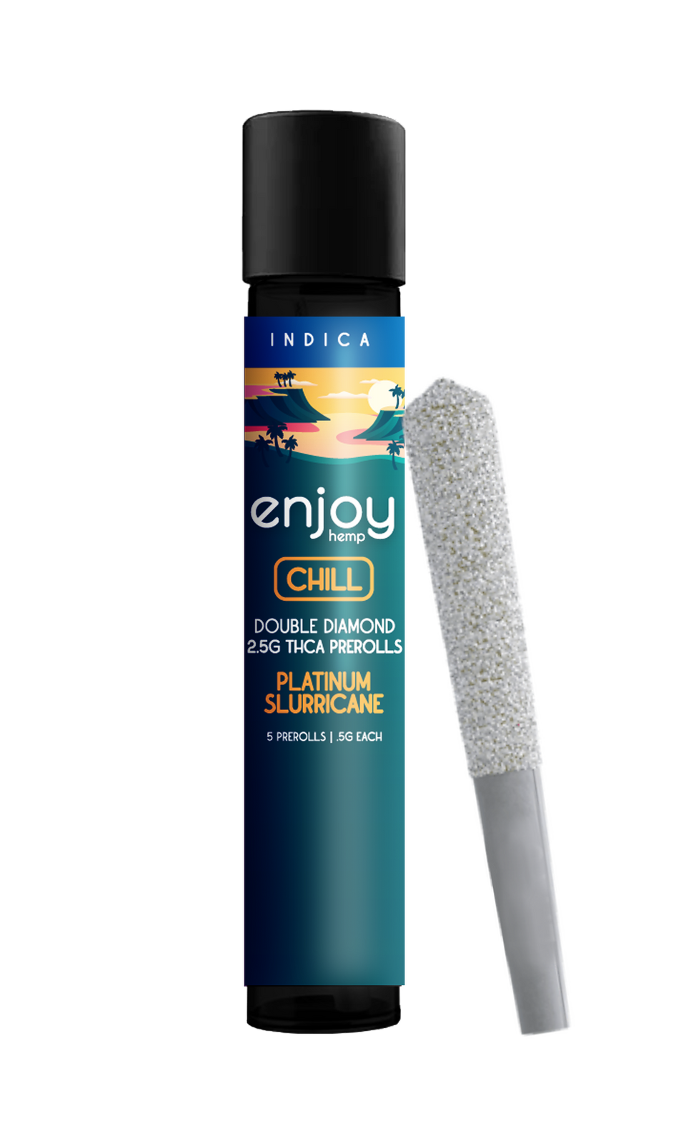 2.5g Mega Potency Double Diamond THCA Prerolls Indica