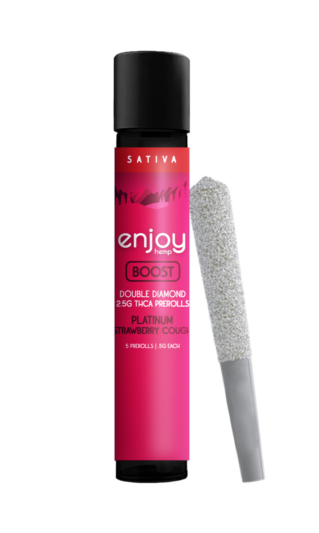 2.5g Mega Potency Double Diamond THCA Prerolls Sativa