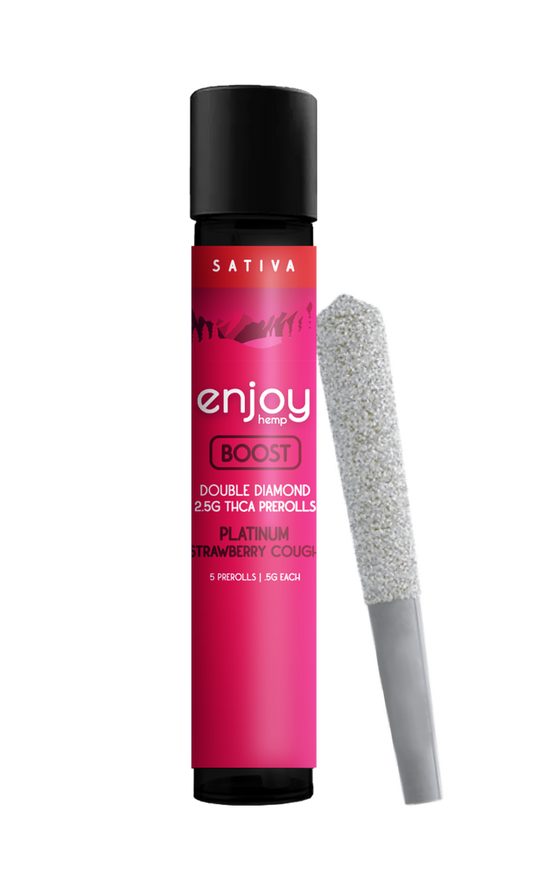 2.5g Mega Potency Double Diamond THCA Prerolls Sativa