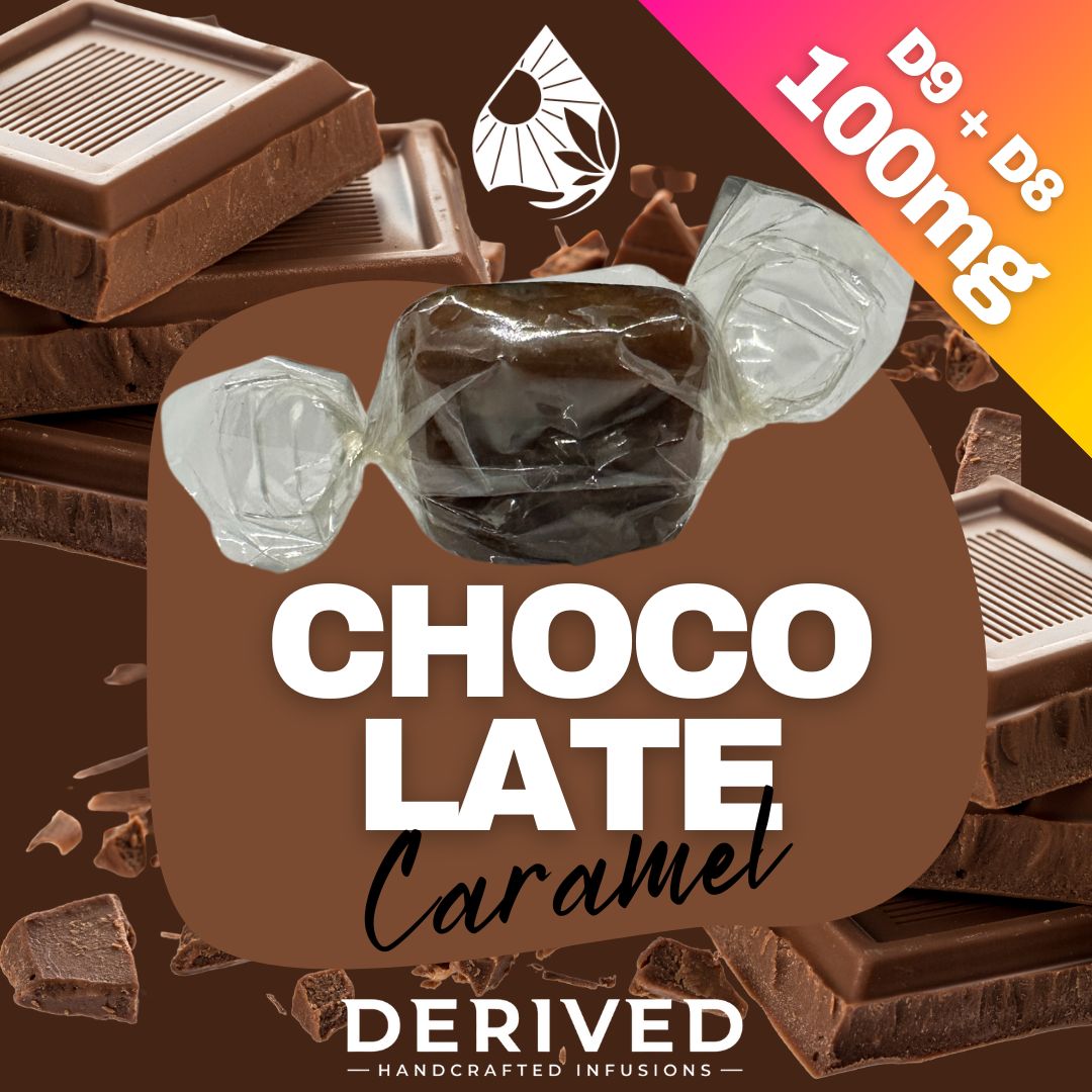 100mg D9+D8 - Chocolate Caramel