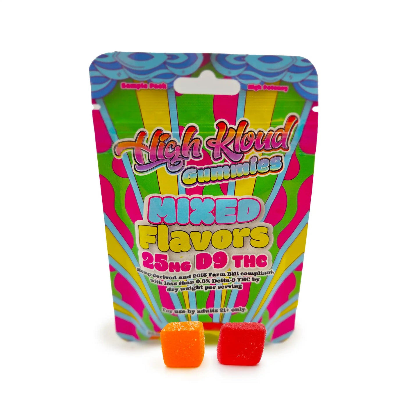 High Kloud 250mg D9 Gummies