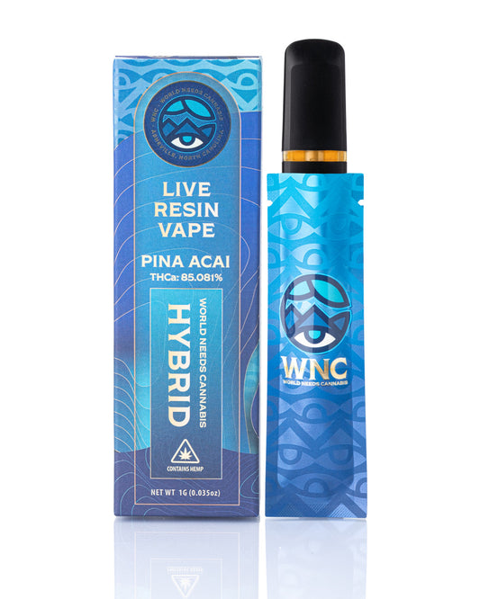 Live Resin Disposable 1g Pina Acai (Hybrid)