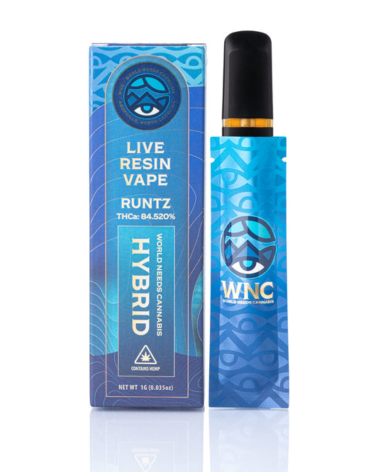 Live Resin Disposable 1g Runtz (Hybrid)