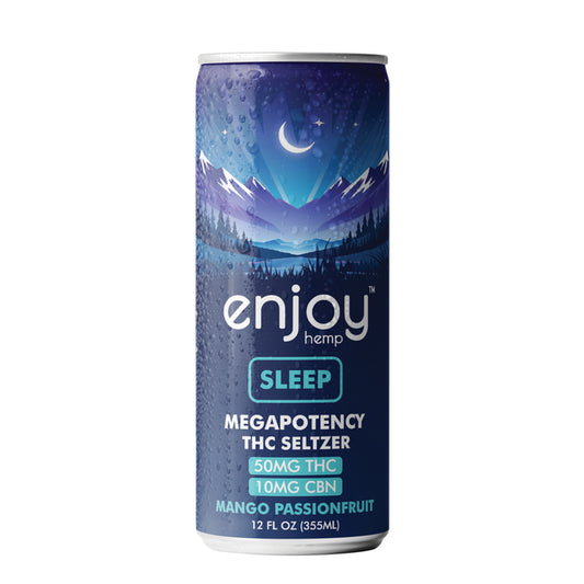 Enjoy Hemp Seltzer Sleep 50MG THC/10MG CBN