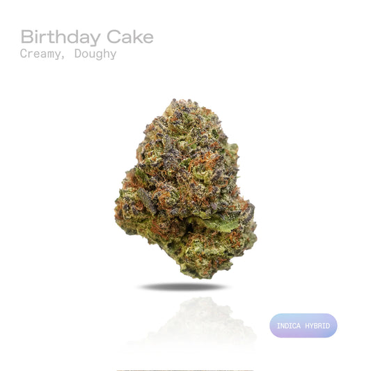 THC-A Flower - Birthday Cake (Indoor) (Indica Hybrid)