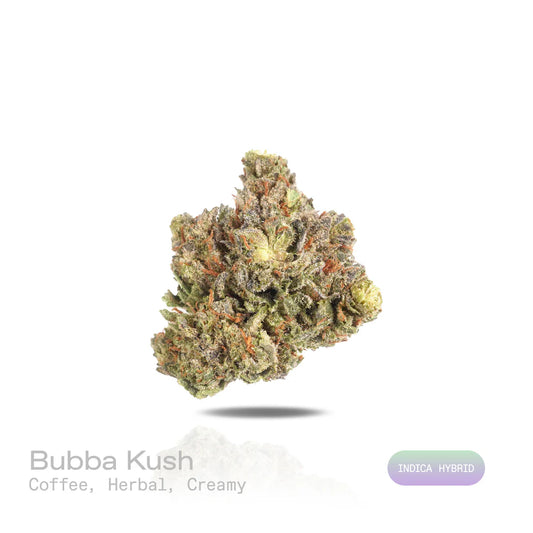 THC-A Flower - Bubba Kush - (Indoor) (Indica Hybrid)