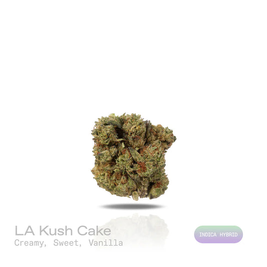 THC-A Flower - LA Kush Cake (Indoor) (Indica Hybrid)