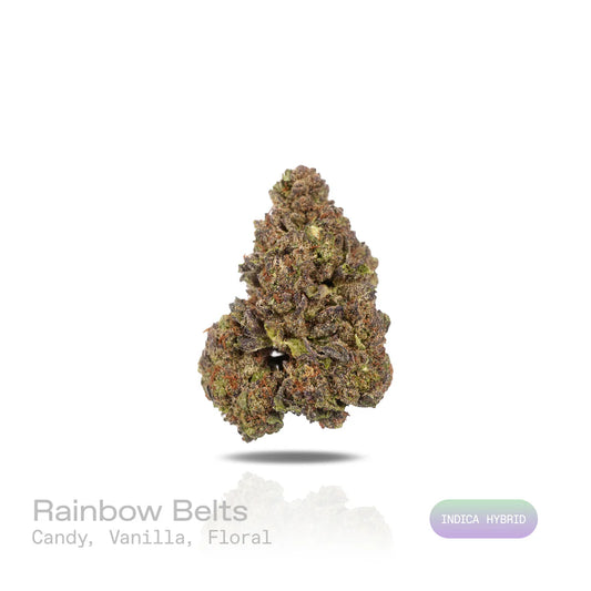 THC-A Flower - Rainbow Belts - (Indoor) (Indica Hybrid)